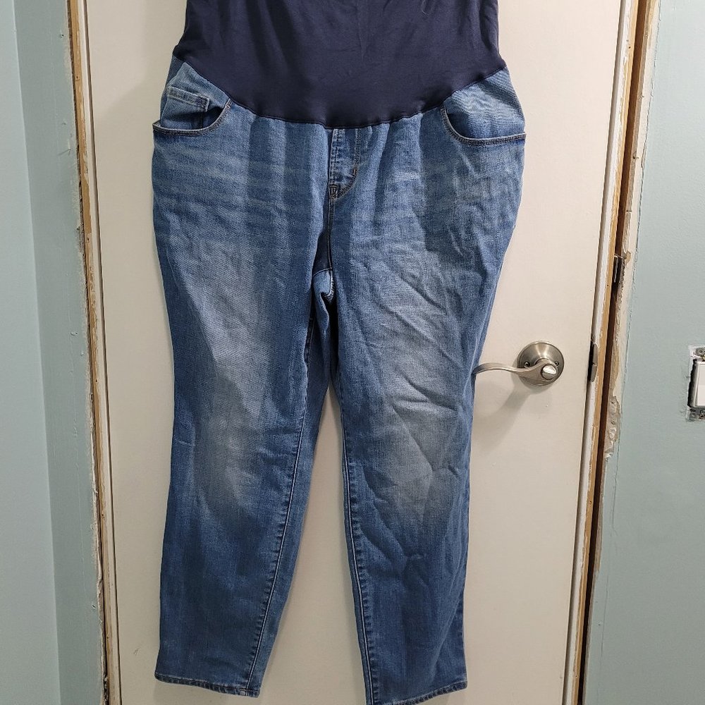 18 Short Old Navy Maternity Skinny Full Panel Jeans